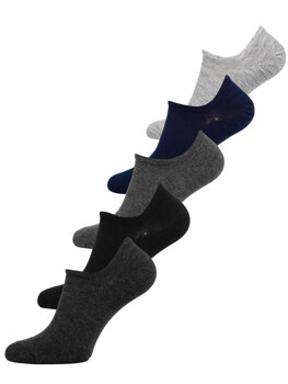 Barevné pánské nízké ponožky Bolf NQ021-5P 5 PACK