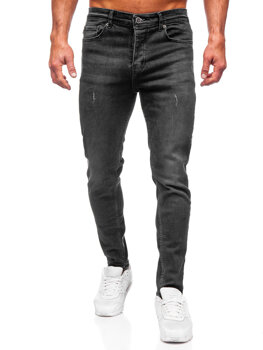 Černé pánské džíny regular fit Bolf 6311