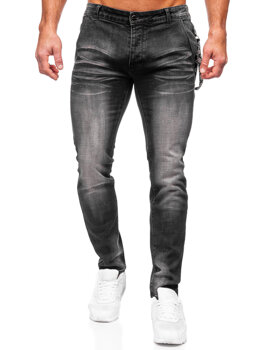 Černé pánské džíny slim fit Bolf MP0091N