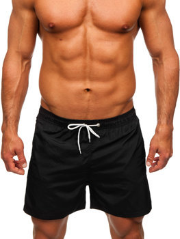 Černé pánské plavecké šortky Bolf XL019