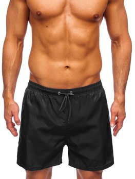 Černé pánské plavecké šortky Bolf YW02002