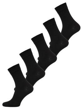 Černé pánské ponožky Bolf NQ200C-5P 5 PACK