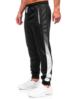 Černé pánské teplákové jogger kalhoty Bolf 8K188