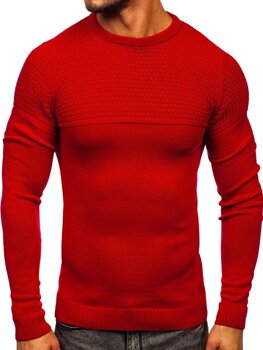 Červený pánský svetr Bolf 4623