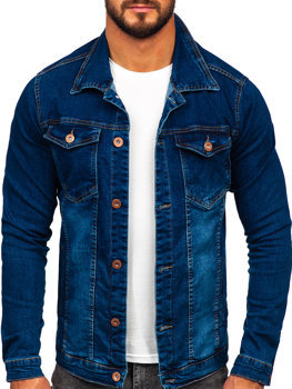 Modrá pánská džínová bunda Bolf 200
