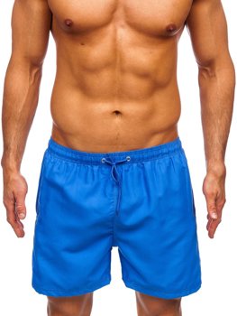Modré pánské plavecké šortky Bolf YW07001