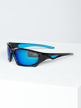 Modré pánské sluneční brýle Bolf MIAMI4