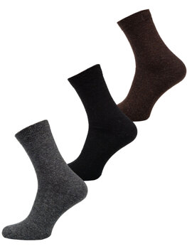 Pánské barevné-1 zimní ponožky Bolf M850-3P 3 PACK