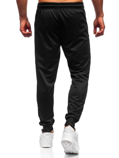 Černé pánské jogger kalhoty Bolf JX9515