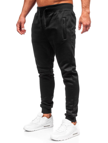 Černé pánské jogger kalhoty Bolf XW06