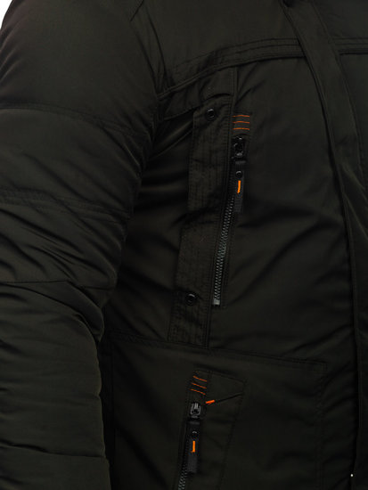 Khaki pánská zimní bunda Bolf 2025
