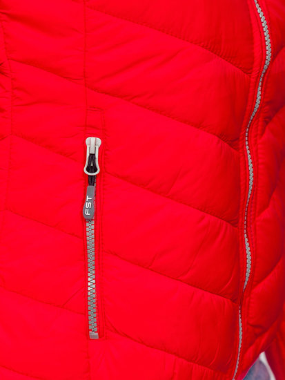 Růžová dámská zimní bunda Bolf AB027