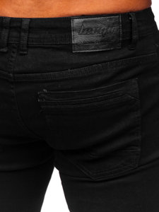 Černé pánské džíny slim fit Bolf E7838
