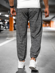 Černé pánské jogger kalhoty Bolf Q3476