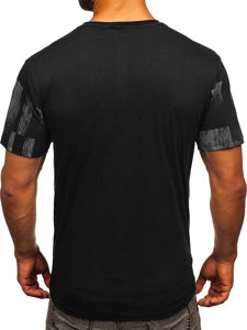 Černé pánské tričko Bolf 14703