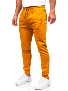 Kamelové pánské jogger kalhoty Bolf CK01