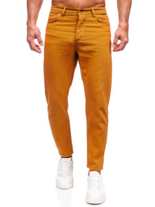Kamelové pánské textilní kalhoty Bolf GT