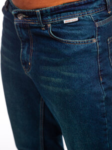Tmavě modré pánské džíny regular fit Bolf GT25
