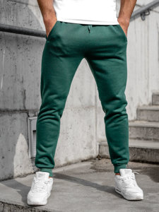Zelené pánské jogger kalhoty Bolf CK01